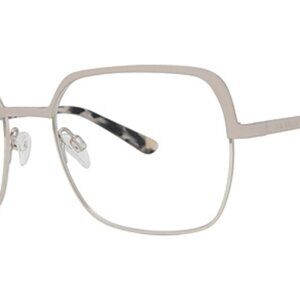 Via Spiga Gold Rectangular Glasses